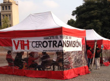 Campaña de test rapido de VIH en Buenos Aires