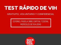 El Centro de Testeos RockandVida en Buenos Aires cumple 4 años